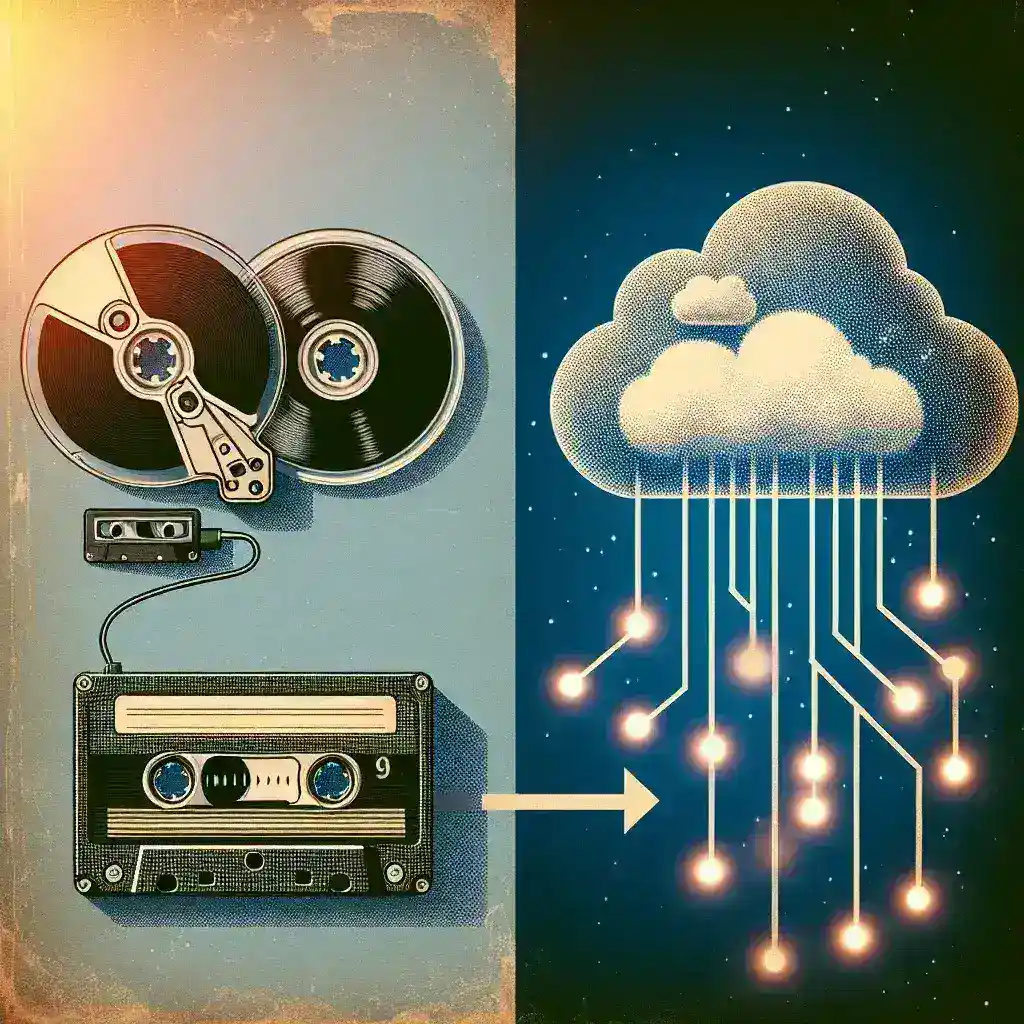 How Microcassette and Cloud Storage Mark a Shift in Workflows
